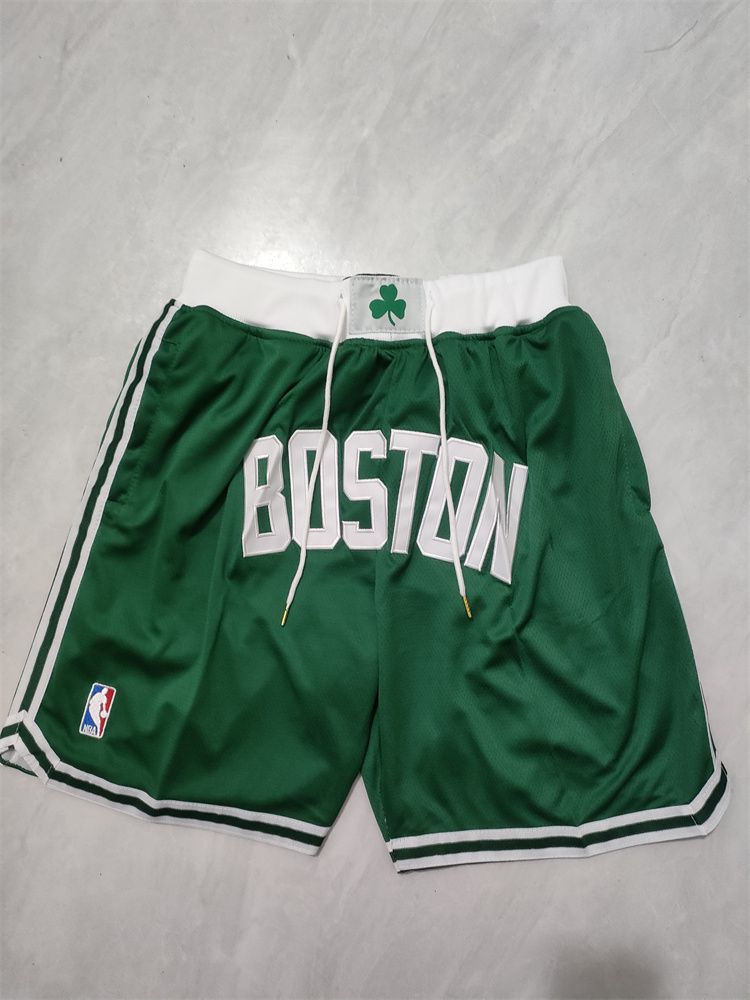2025 Men NBA Boston Celtics Shorts Green style 1->boston celtics->NBA Jersey